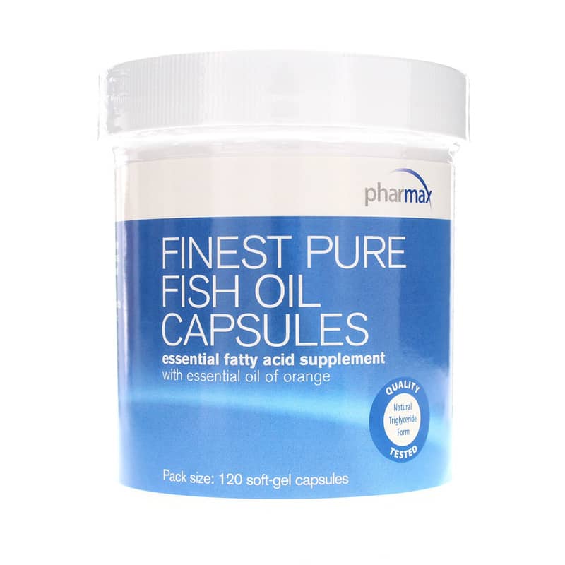 Pharmax Finest Pure Fish Oil Capsules 120 Capsules