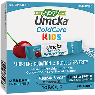 Children's Umcka Cold Care Powder - Non-Drowsy - Berry (10 Single Serving Packets)