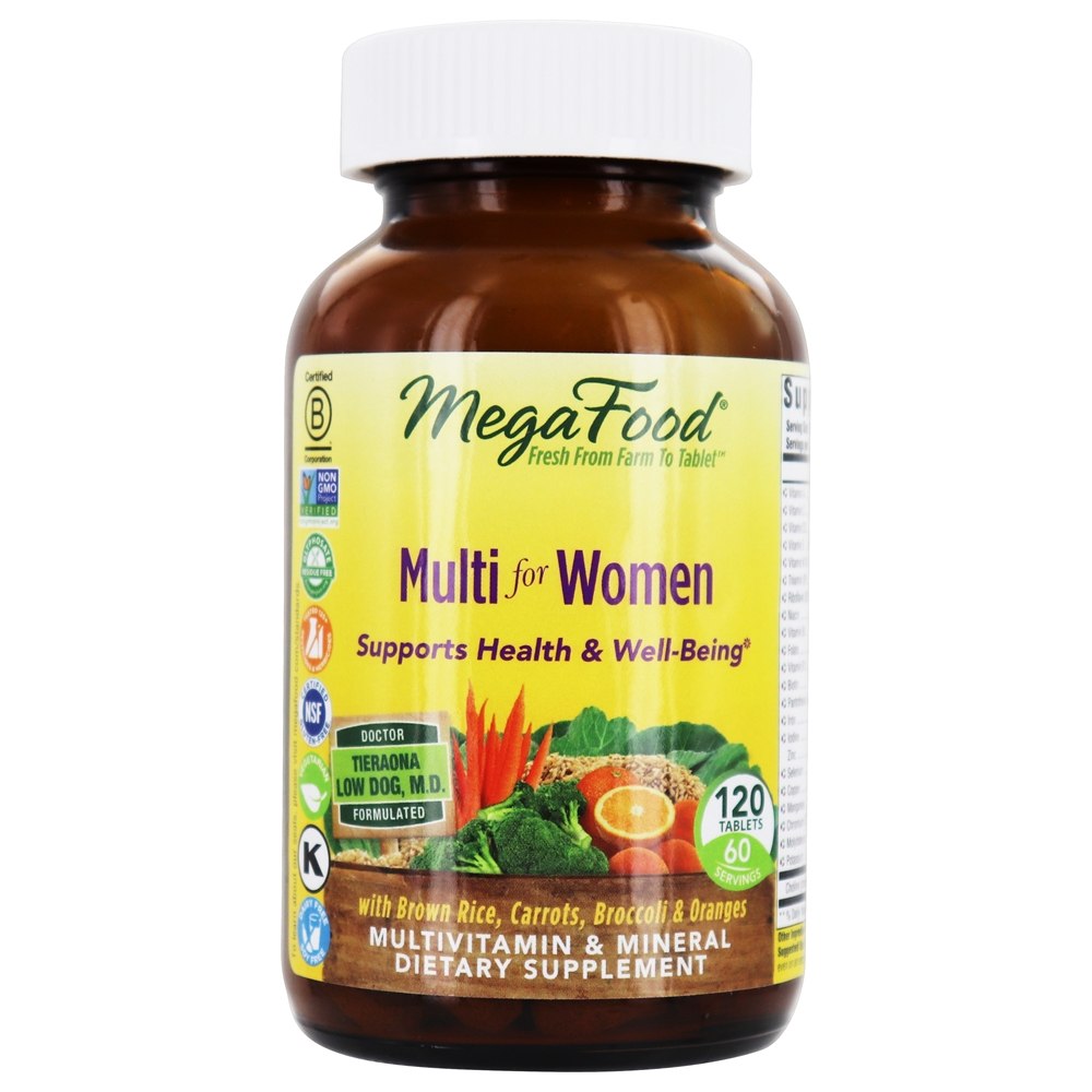 MegaFood - Multi for Women - 120 Tablets