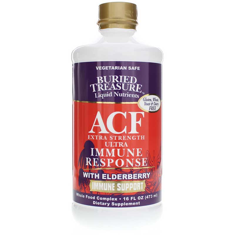 Buried Treasure ACF Extra Strength Ultra Immune Response with Elderberry 16 Oz