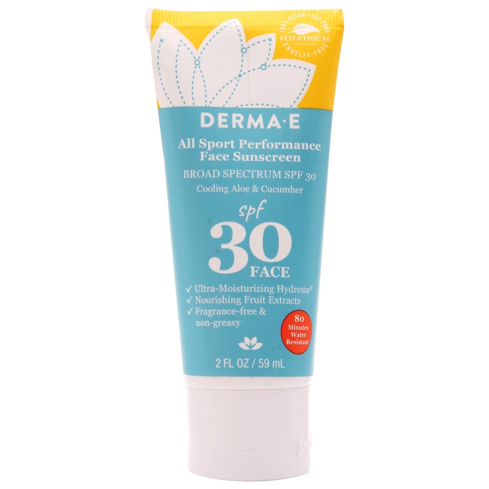 DERMA-E - All Sport Performance Face Sunscreen 30 SPF - 2 fl. oz.