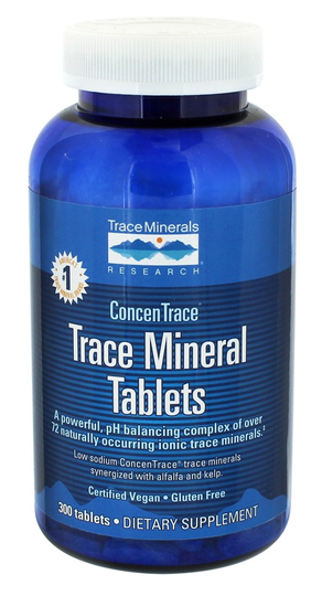 Trace Minerals Research - ConcenTrace Mineral - 300 Tablets