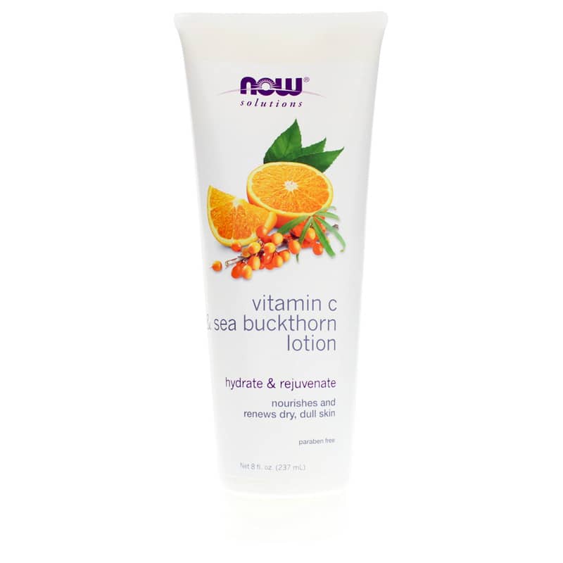 NOW Foods Vitamin C Sea Buckthorn Lotion 8 Oz