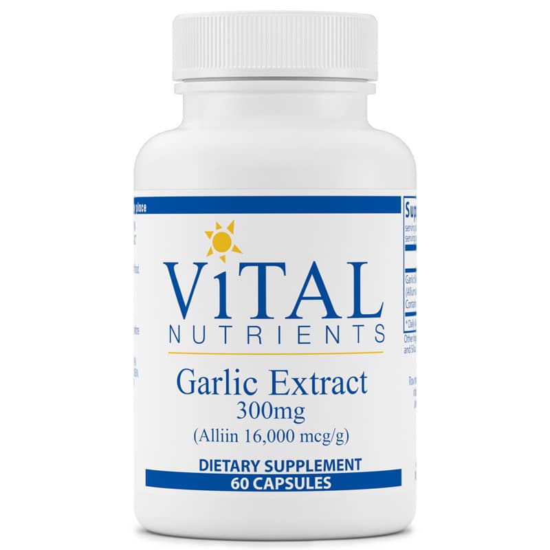 Vital Nutrients Garlic Extract 300 Mg 60 Capsules
