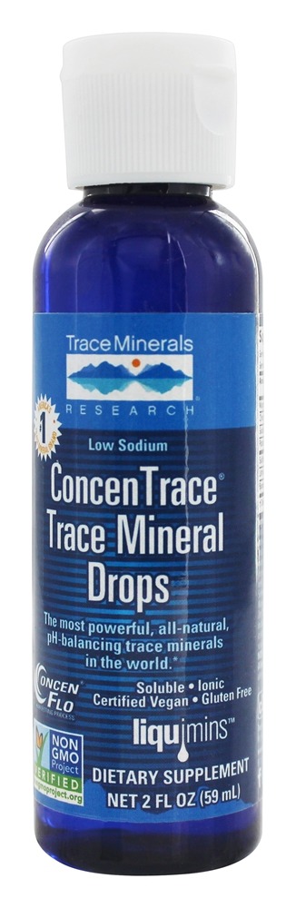 Trace Minerals Research - ConcenTrace Trace Mineral Drops - 2 fl. oz.