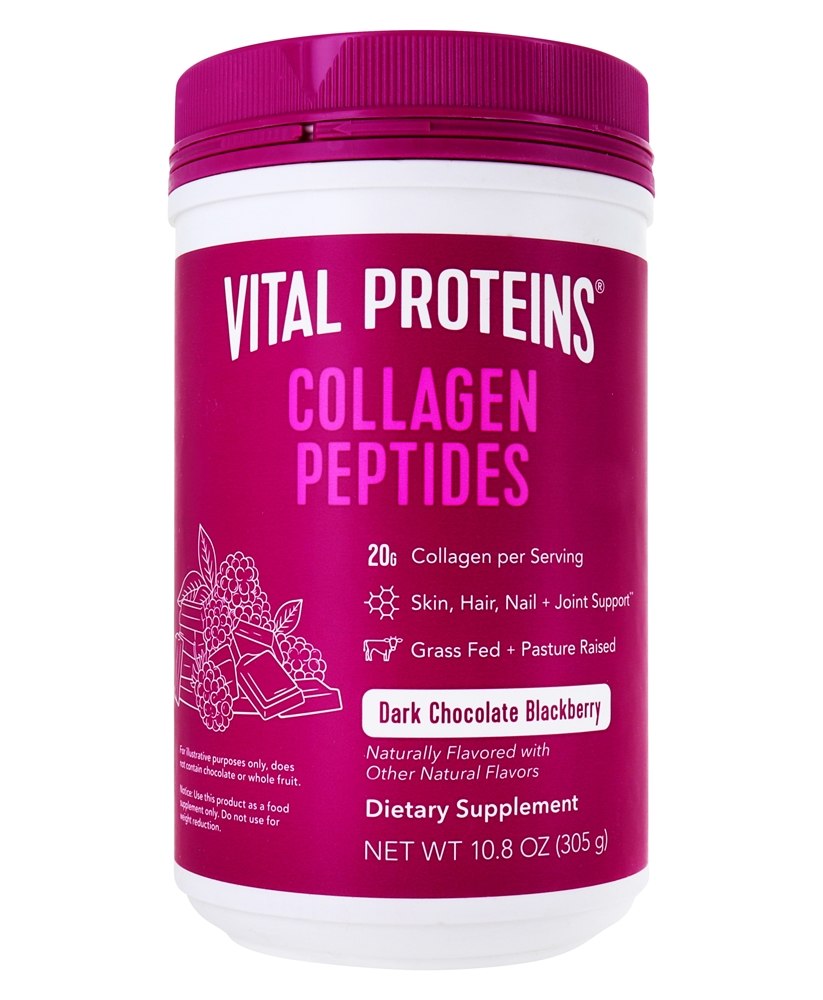 Vital Proteins - Collagen Peptides Powder Dark Chocolate Blackberry - 10.8 oz.