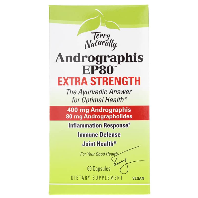 Terry Naturally Andrographis Ep80 Extra Strength 60 Capsules