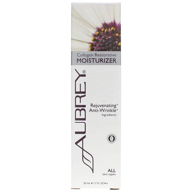 Aubrey Organics Collagen Restorative Moisturizer 1.7 Oz