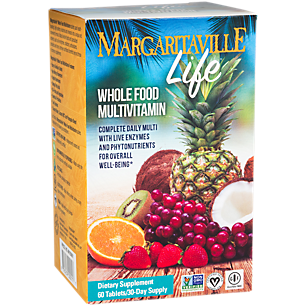 Wholefood Multivitamin with Live Enzymes & Phytonutrients (60 Tablets)