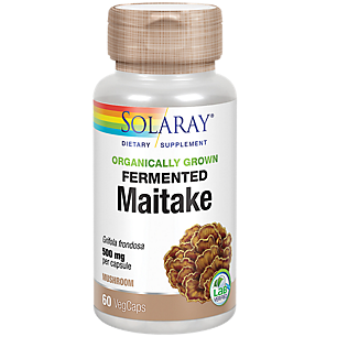 Organically Grown Fermented Maitake Mushroom - 500 MG (60 Vegetarian Capsules)