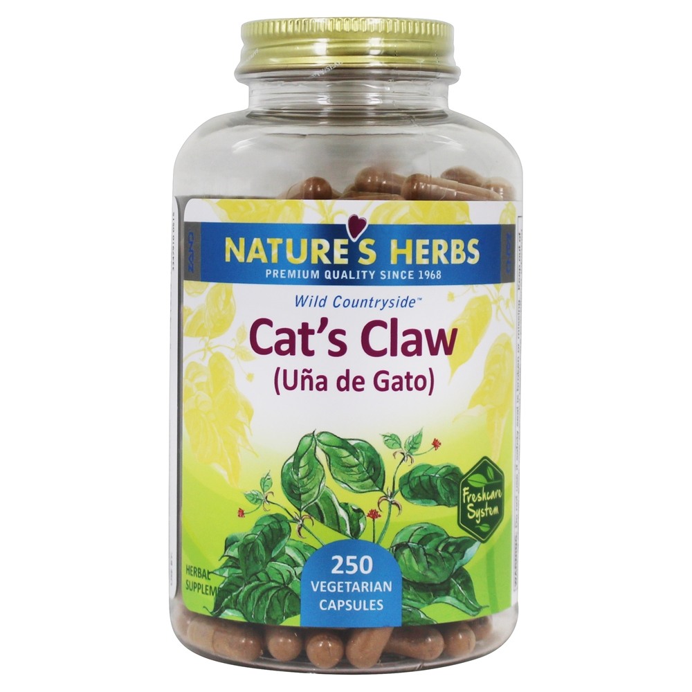 Nature's Herbs - Wild Countryside Cat's Claw - 250 Vegetable Capsule(s)
