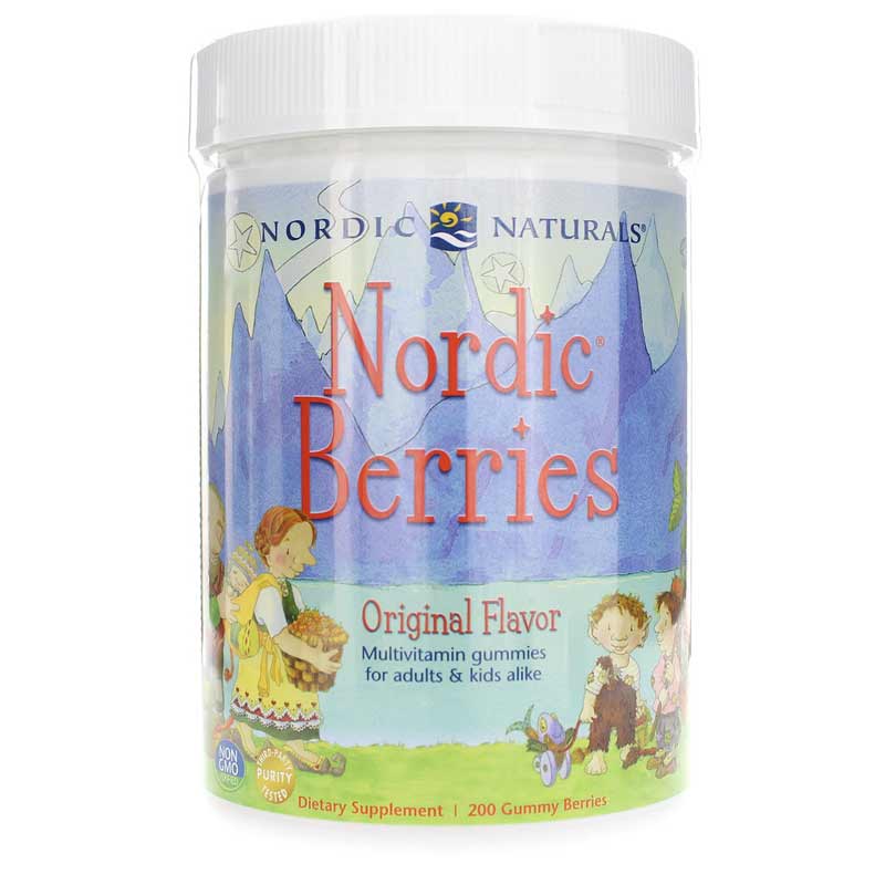 Nordic Naturals Nordic Berries Multivitamin Original 200 Gummies