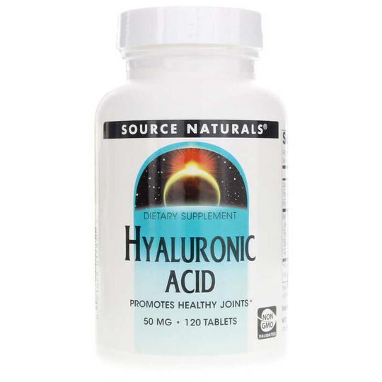 Source Naturals Hyaluronic Acid 50 Mg Tablets 120 Tablets