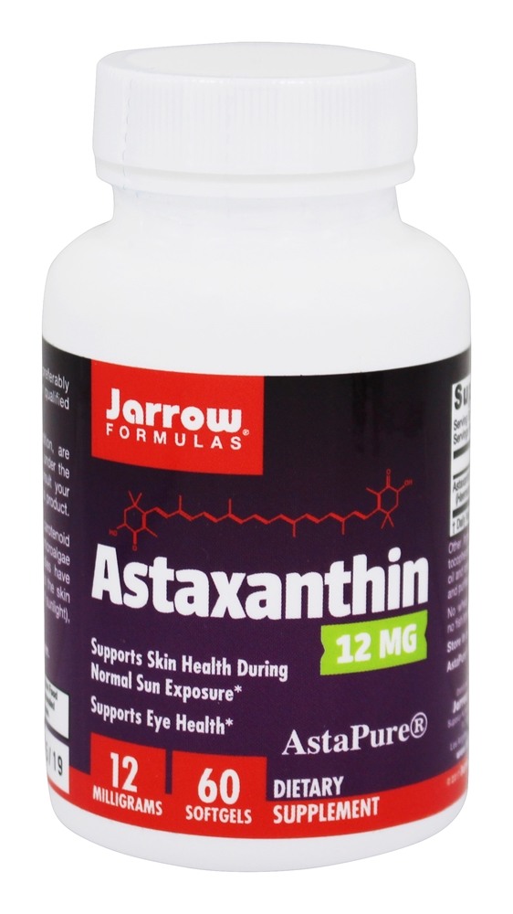 Jarrow Formulas - Astaxanthin 12 mg. - 60 Softgels