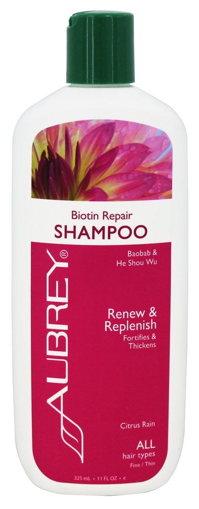 Aubrey Organics - Shampoo Biotin Repair Citrus Rain - 11 fl. oz.