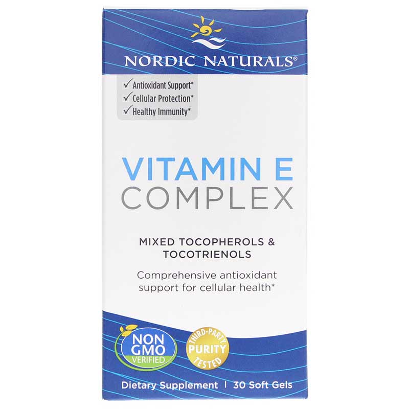 Nordic Naturals Vitamin E Complex 30 Softgels