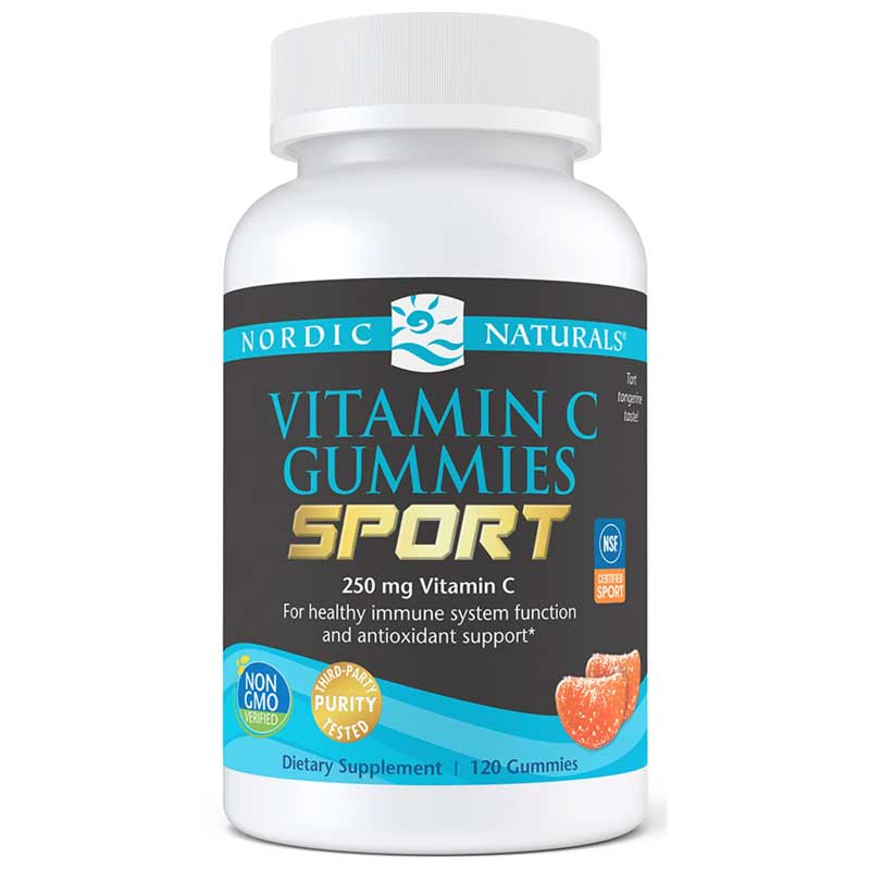 Nordic Naturals Vitamin C Gummies Sport 120 Gummies