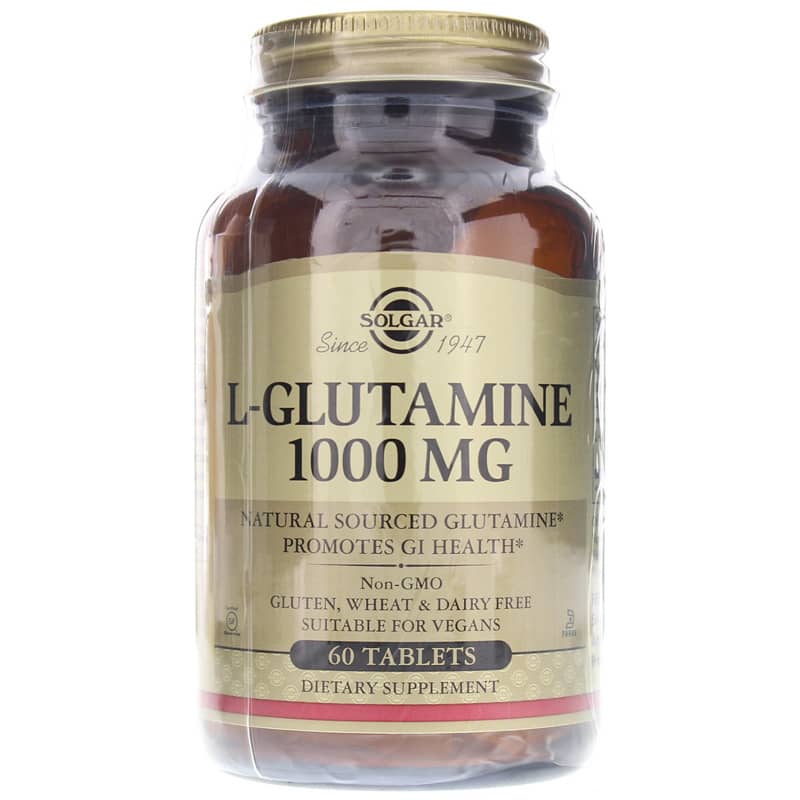 Solgar L-Glutamine 1000 Mg 60 Tablets