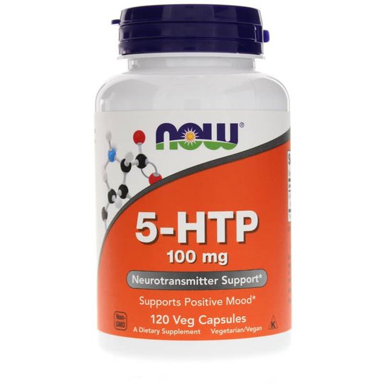 NOW Foods 5-Htp 100 Mg 120 Veg Capsules