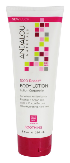 Andalou Naturals - Soothing Body Lotion 1000 Roses - 8 fl. oz.