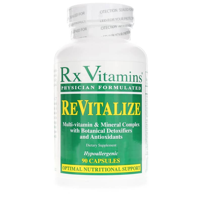 Rx Vitamins ReVitalize Multi-Vitamin & Mineral Complex 90 Capsules
