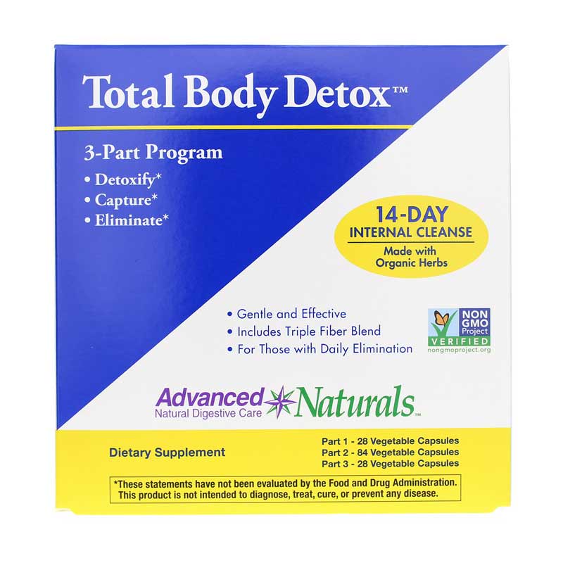 Advanced Naturals Total Body Detox 14-Day Cleanse 3 Piece(s)