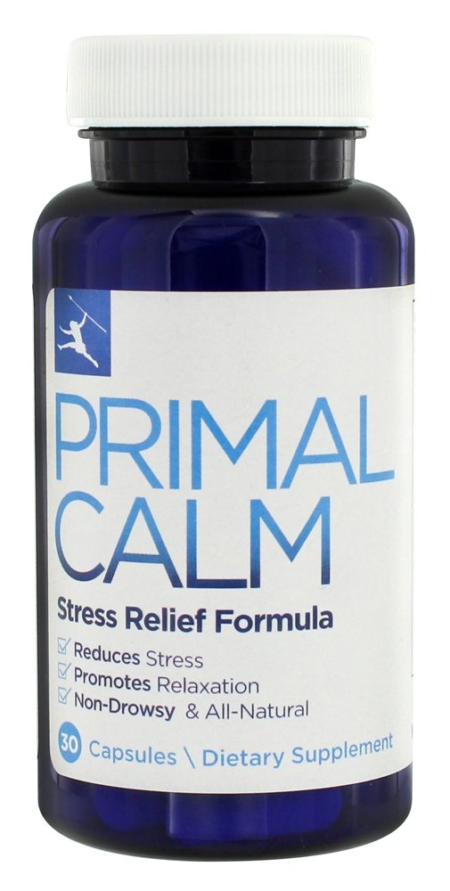 Primal Blueprint - Primal Calm Stress Relief Formula - 30 Capsules