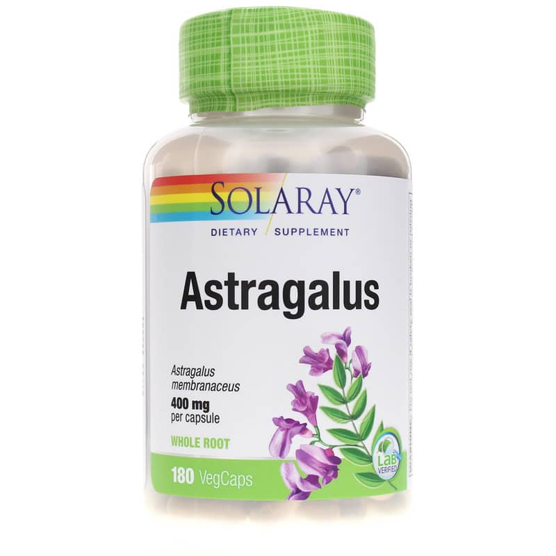 Solaray Astragalus 400 Mg 180 Veg Capsules