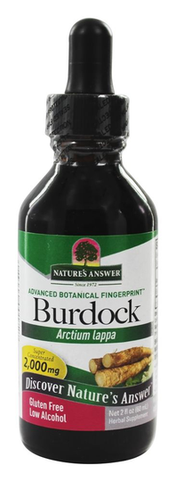 Nature's Answer - Burdock Root Organic Alcohol - 2 fl. oz.