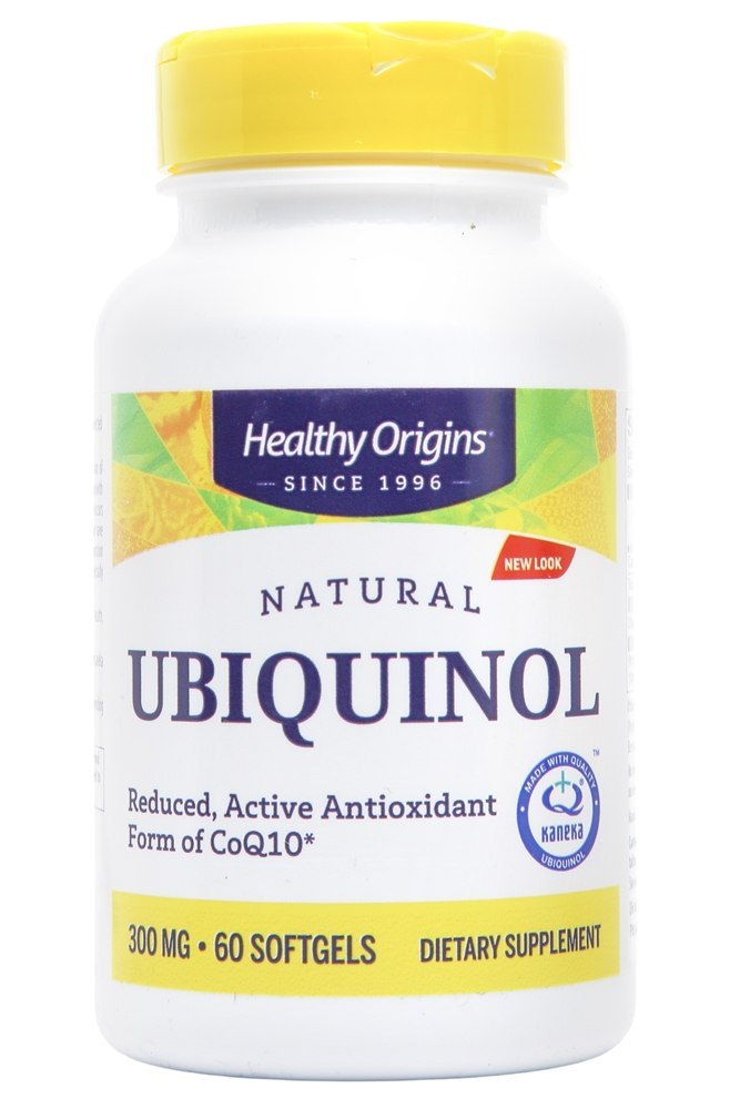 Healthy Origins - Natural Ubiquinol Kaneka QH 300 mg. - 60 Softgels