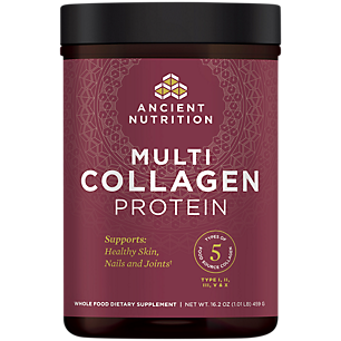 Multi Collagen Protein Powder - Supports Healthy Skin, Nails & Joints - Unflavored (16.2 oz / 45 Servings)