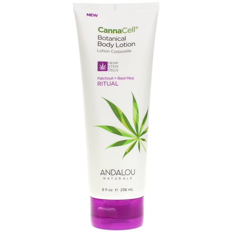 Andalou Naturals CannaCell Botanical Body Lotion Ritual 8 Oz