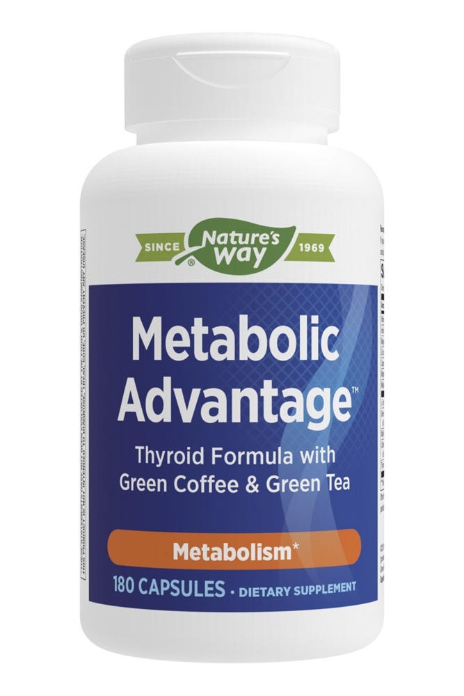 Nature's Way - Metabolic Advantage Thyroid Formula - 180 Capsules
