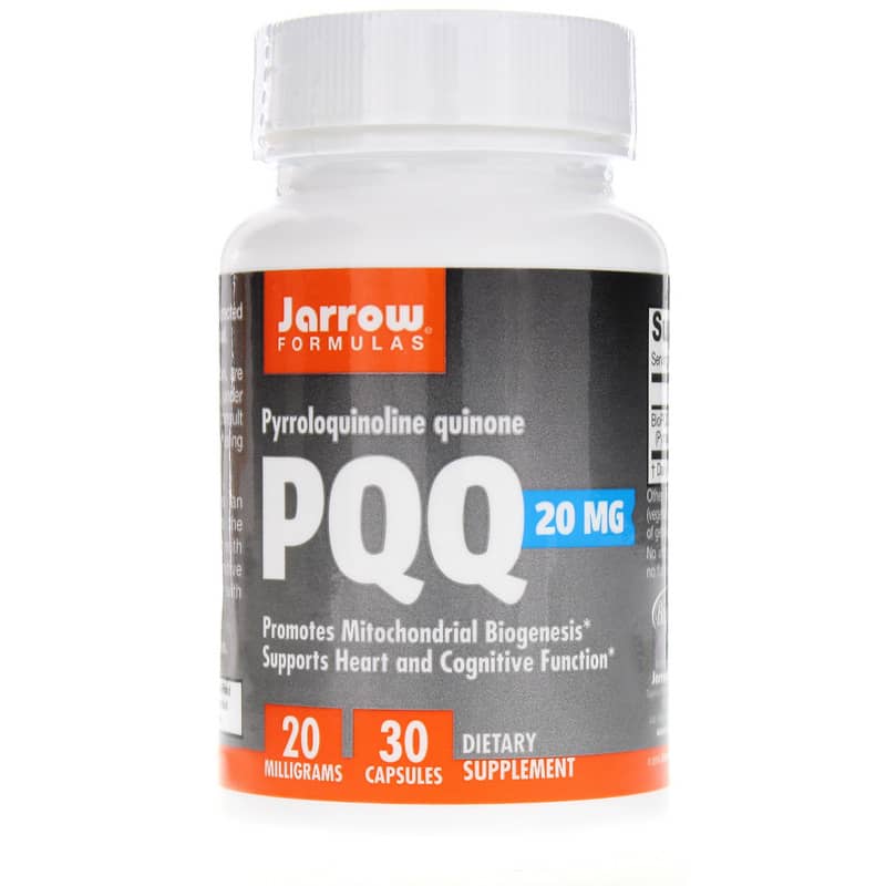 Jarrow Formulas PQQ Pyrroloquinoline quinone 20 Mg 30 Capsules