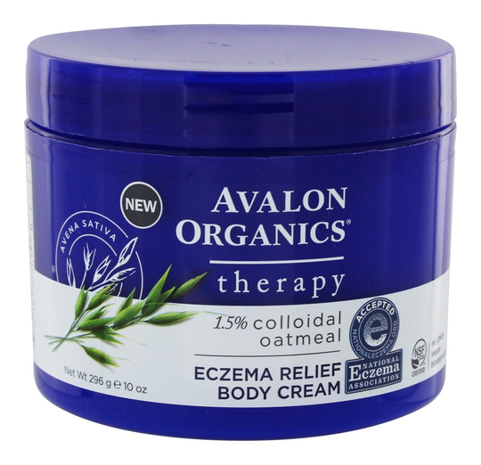 Avalon Organics - Eczema Relief Body Cream - 10 oz.