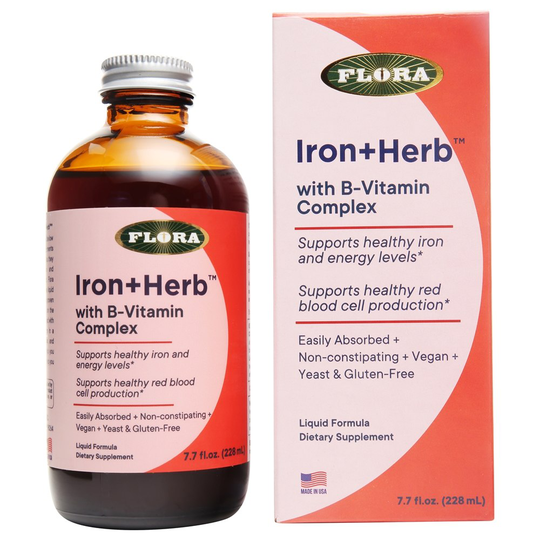 Flora - Iron Herb with B-Vitamin Complex - 7.7 fl. oz.