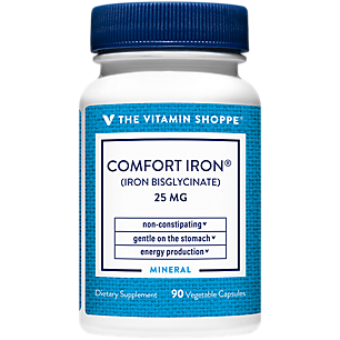 Comfort Iron - Gentle, Non-Constipating - 25 MG (90 Vegetarian Capsules)