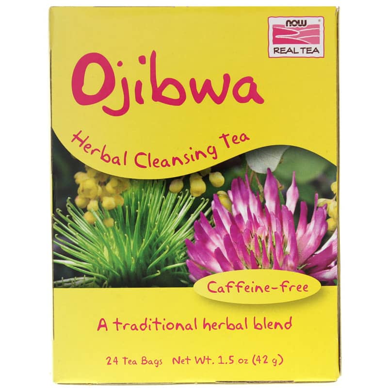 NOW Foods Ojibwa Herbal Cleansing Tea 24 Tea Bags