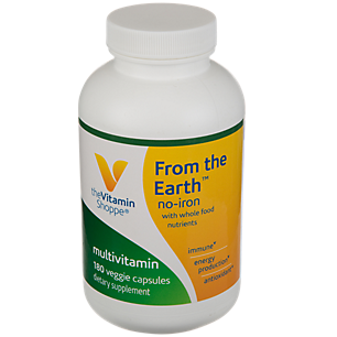 From The Earth No Iron Multivitamin