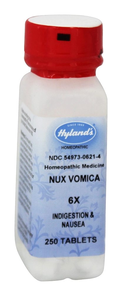 Hylands - Nux Vomica 6 X - 250 Tablets