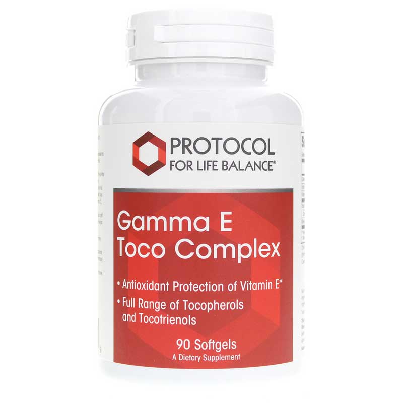 Protocol For Life Balance Gamma E Toco Complex 90 Softgels