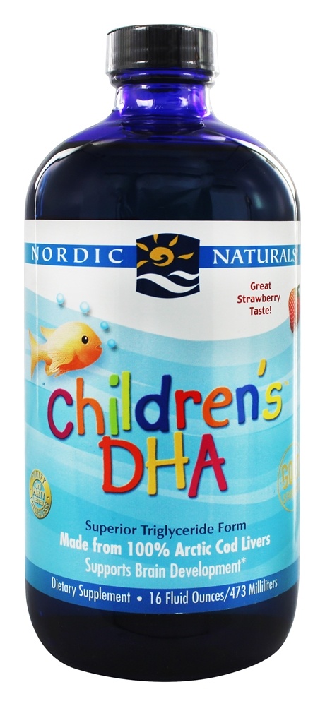 Nordic Naturals - Children's DHA Liquid Strawberry - 16 fl. oz.