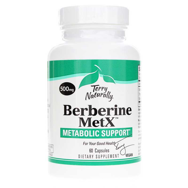 Terry Naturally Berberine MetX 500 Mg 60 Capsules
