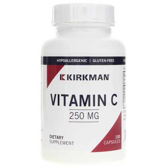 Kirkman Vitamin C 250 Mg Capsules 100 Capsules