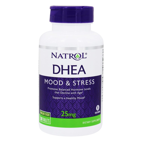 Natrol - DHEA for Healthy Hormone Levels & Mood 25 mg. - 300 Tablets