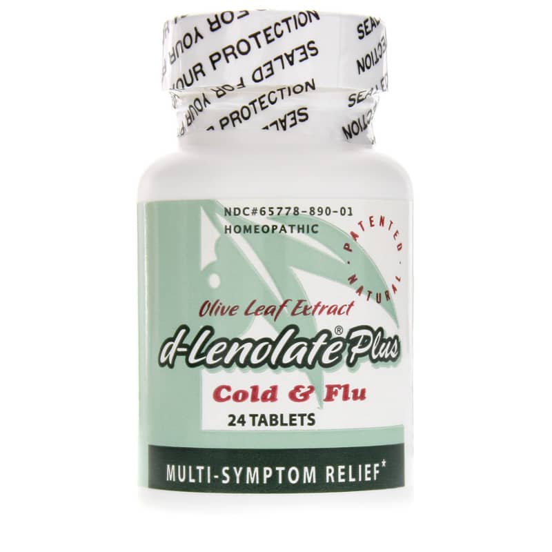 East Park Research d-Lenolate Plus Cold & Flu 24 Tablets