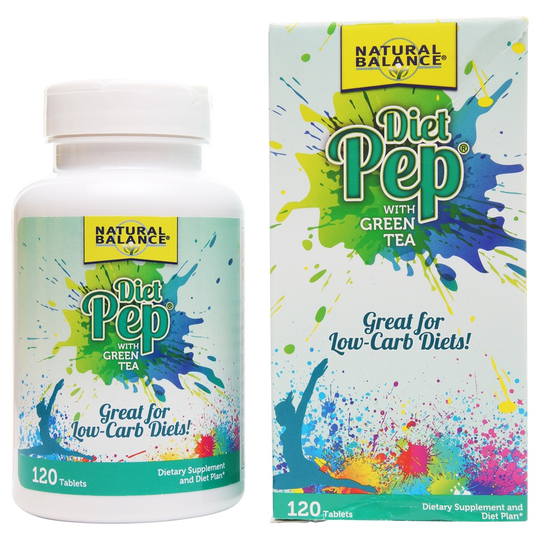 Natural Balance - Diet Pep with Green Tea - 120 Tablets