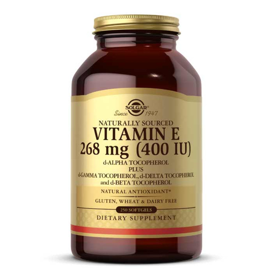Solgar Vitamin E 268 Mg (400 IU) 250 Softgels