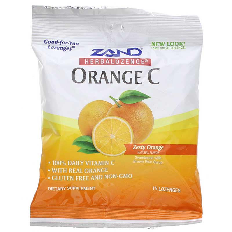 Zand Orange C Herbalozenge 15 Lozenges