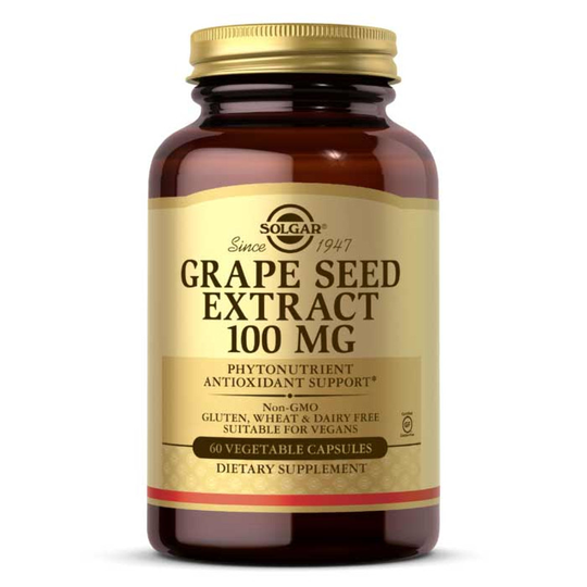 Solgar Grape Seed Extract 100 Mg 60 Veg Capsules